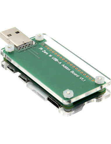 Placa de expansión USB-A Geekworm para Raspberry Pi Zero W