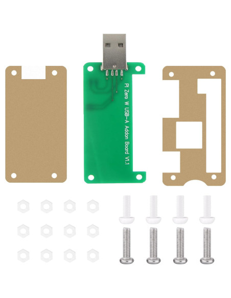 Placa de expansión USB-A Geekworm para Raspberry Pi Zero W Placa de expansión USB-A Geekworm para Raspberry Pi Zero W