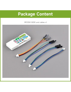 Placa de Desarrollo Waveshare RP2350-GEEK con Pantalla LCD 1.14" 2