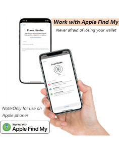 Tarjeta Rastreadora LuliLi Air-Tag Bluetooth IP68 para Cartera 2