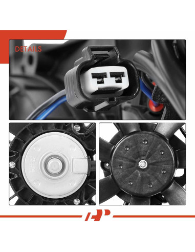 Ventilador de Refrigeración A-Premium para Toyota Camry 2012-2017 y Avalon 2013-2018