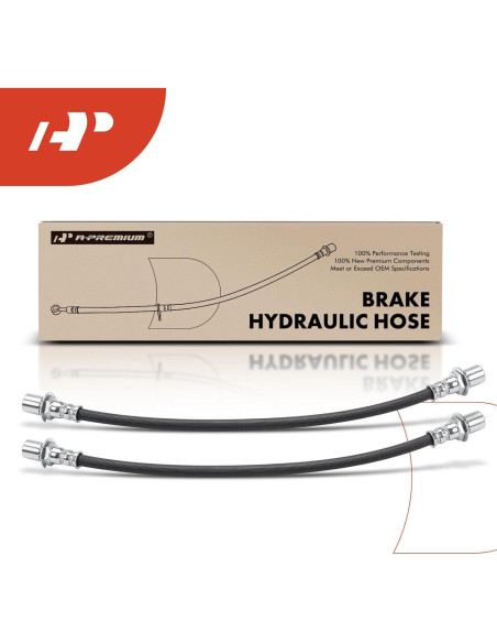 Manguera Hidráulica de Freno A-Premium para Toyota - Paquete de 2