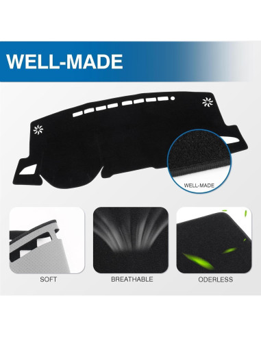 Cubierta del Tablero KUST para Toyota Corolla Cross 2022-2026