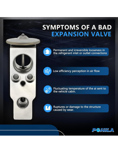 Válvula de Expansión A/C POHILA AF00004HX para Toyota y Lexus