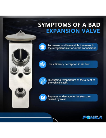 Válvula de Expansión A/C POHILA AF00004HX para Toyota y Lexus