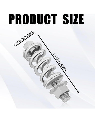 Kit de Tornillos de Colector de Escape QKYS 2PCS M10x1.25