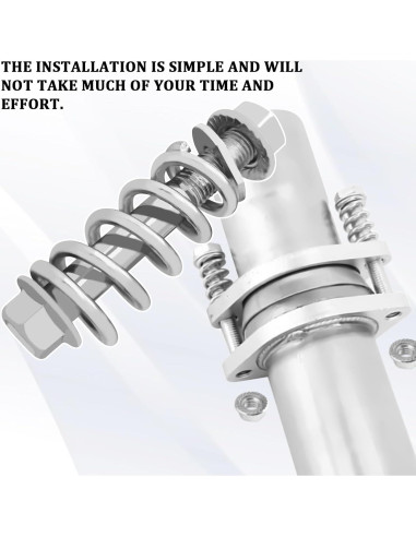 Kit de Tornillos de Colector de Escape QKYS 2PCS M10x1.25