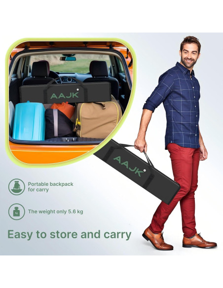 Pantalla de Proyector AAJK 150" Portátil 4K HD con Soporte