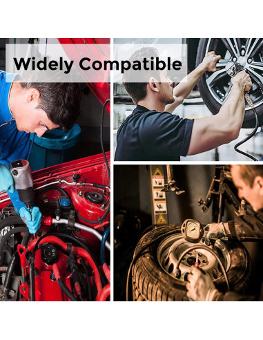 Carrete de Manguera de Aire Giraffe Tools 7.62m Acero 300PSI