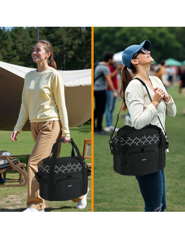 Bolsa de Transporte Aislante para Olla de Cocción Lenta 6-8 Qt