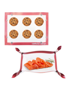 Alfombrilla de Silicona Antiadherente Lilymeche 40x30 cm 2pc