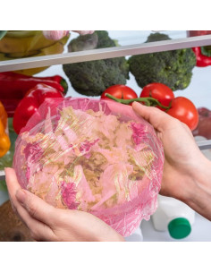 Bolsas de Conservación Reutilizables Hyber&Cara 80pcs 4 Tamaños 2