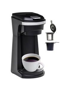 Cafetera OVENTE CMK42B 14oz Compacta Automática Negra