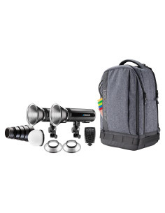 Kit de Iluminación Fotográfica Westcott FJ200 con 2 Strobes