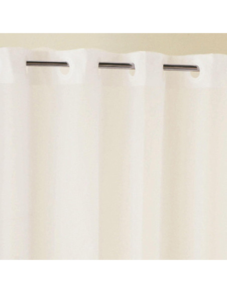 Cortina de Ducha PEVA Hookless 180x188 cm Repelente al Agua