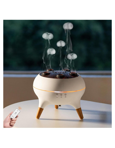 Difusor de Aromaterapia ZTDIXF V80 250ml con Niebla y Luces LED