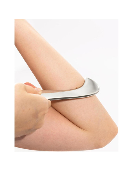 Herramienta Gua Sha de Acero Inoxidable NCCYOOT para Masaje Muscular