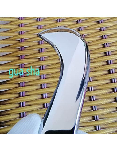 Herramienta Gua Sha de Acero Inoxidable NCCYOOT para Masaje Muscular