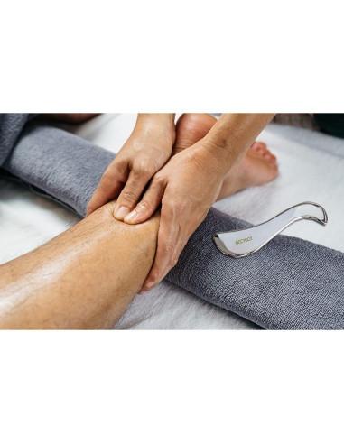 Herramienta Gua Sha de Acero Inoxidable NCCYOOT para Masaje Muscular