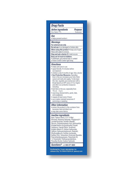 Hidratante Control de Aceite PanOxyl AM SPF30 50 ml