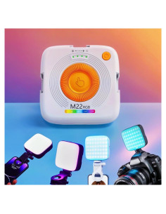 Luz LED RGB NeteHon WS-W062045 3000-9000K Batería 2000mAh