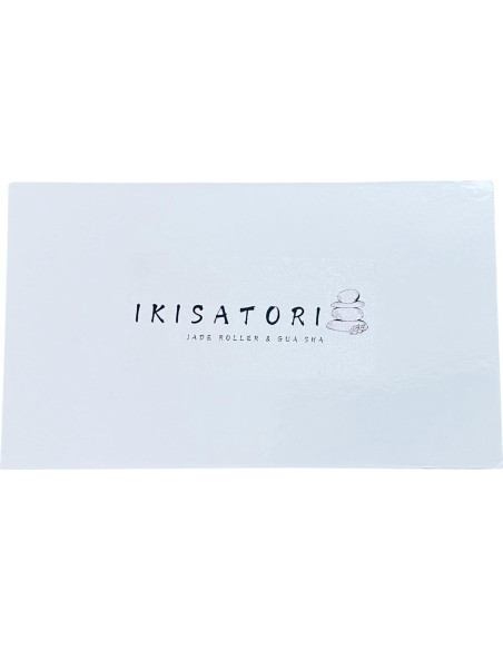 Rodillo Facial y Guasha Jade Verde Ikisatori - Cuidado Piel