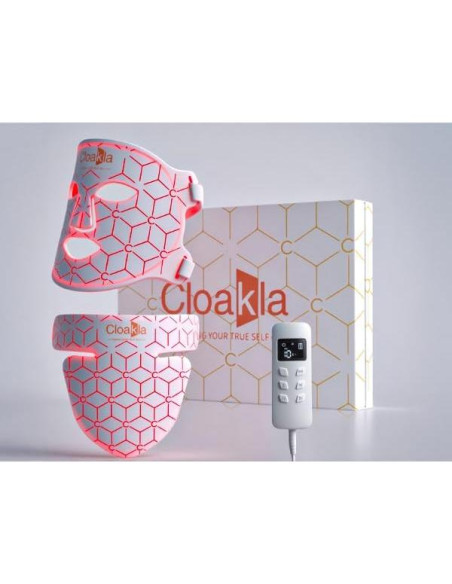 Máscara de Terapia de Luz Roja LED Cloakla W-Fack - 7 Modos