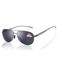 Gafas de Sol Bifocales LianSan Metalizadas 2.5x UV Protección