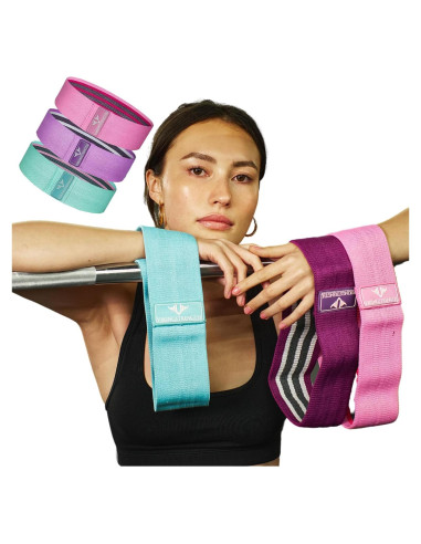 Bandas de Resistencia Vikingstrength para Glúteos - 3 Niveles