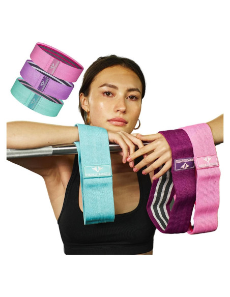 Bandas de Resistencia Vikingstrength para Glúteos - 3 Niveles