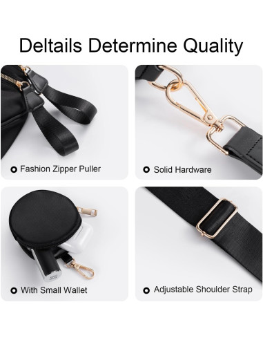 Bolso Cruzado a Cuadros X-kids para Mujeres - Nylon 30x22x14cm