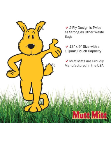 Bolsa para Desechos de Perro FLEXI Mutt Mitt 100 Unidades