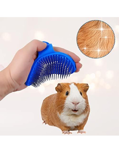 Kit de Aseo para Conejos Patelai - 4 Piezas Azul