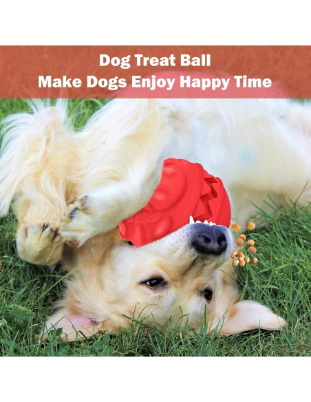 Bola dispensadora de golosinas para perros grandes DAOZIJI 9.14cm