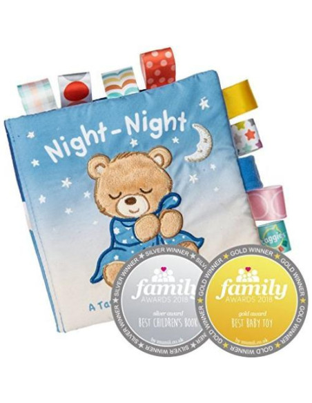 Libro Suave Taggies Noche Estrellada Teddy 15.24 cm - 8 Páginas