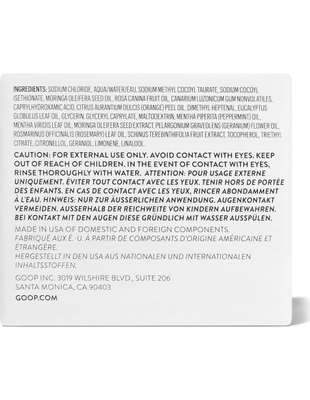 Exfoliante para Cuero Cabelludo goop 198.4 ml Sal del Himalaya