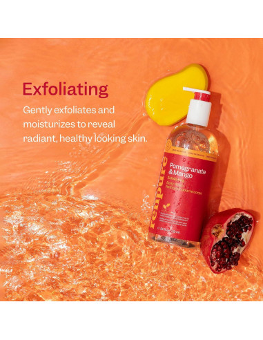 Gel de Ducha Exfoliante Renpure Granada y Mango 1360 ml