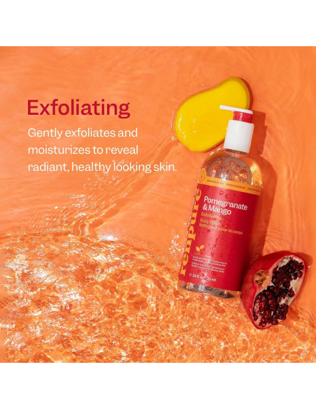 Gel de Ducha Exfoliante Renpure Granada y Mango 1360 ml