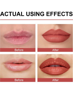 Juego de 3 lápices labiales peel off Baorder - Larga duración 2