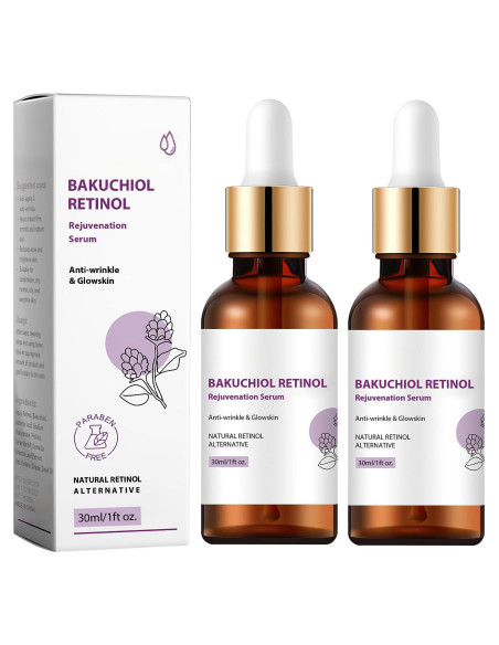 Suero Rejuvenecedor Bakuchiol Retinol Venature 2 Piezas