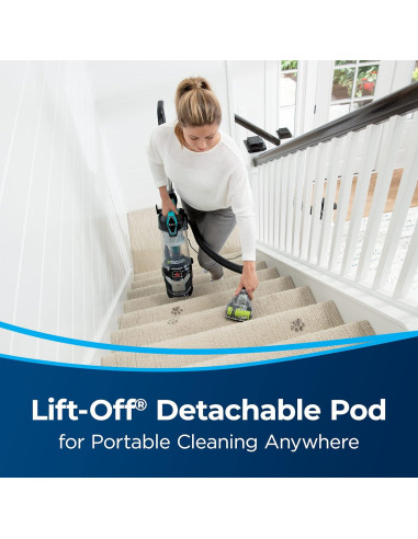 Aspiradora para Mascotas Bissell 2998 MultiClean Lift-Off HEPA