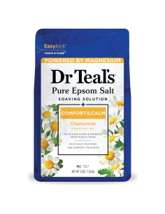 Sal de Epsom Dr Teal's 1.36 kg con Aceite Esencial de Manzanilla