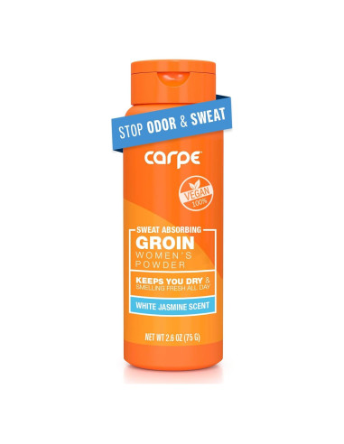 Polvo Corporal Absorbente Carpe 73.93g Sin Talco Aroma Jazmín