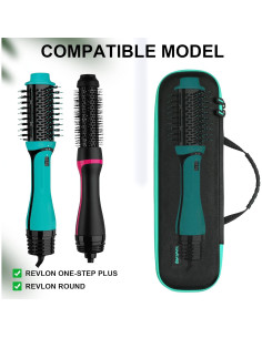 Funda Dura para Revlon One Step Volumizer Plus 2.0 - Negra 2