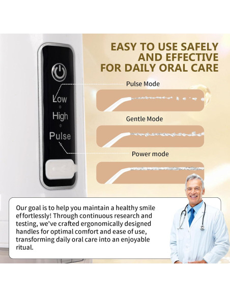 Irrigador Dental Portátil EcoBioEco YXQ723 Recargable IPX7