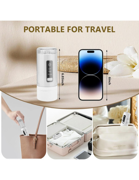 Irrigador Dental Portátil EcoBioEco YXQ723 Recargable IPX7