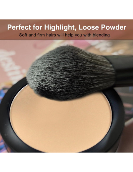 Set de 10 Brochas de Maquillaje Profesional Velony Vacay Set de 10 Brochas de Maquillaje Profesional Velony Vacay