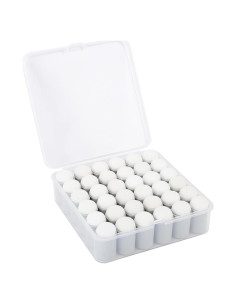 36 Aplicadores de Esponja HAUSTGO con Estuche - 32mm para Manualidades