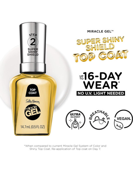 Esmalte de Uñas Sally Hansen Miracle Gel 14.79 ml Brillante