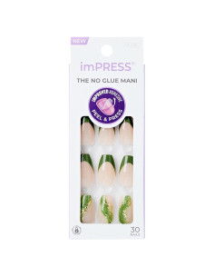 Uñas Postizas KISS imPRESS Bailarina Medianas 30 Uñas